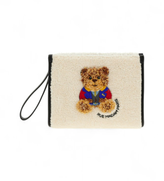 RUE MADAM PARIS Pochette Marvin Hiver blanc, noir