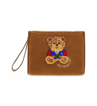 RUE MADAM PARIS Marvin Clutch Zimska rjava