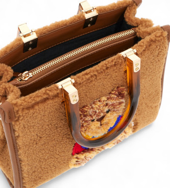 RUE MADAM PARIS Marvin Mini Tote Winter brown