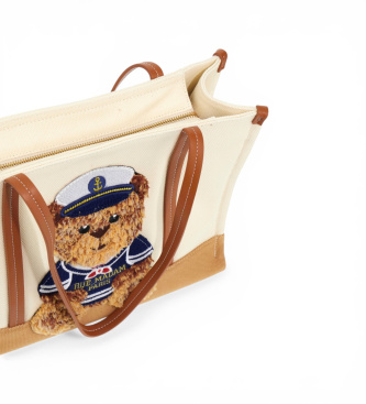 RUE MADAM PARIS Marvin Nakupovanje Poletna rjava torba