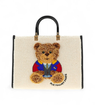 RUE MADAM PARIS Marvin Tote Winter beżowy