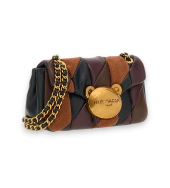 RUE MADAM PARIS Puffy XL Patchwork Tasche mehrfarbig