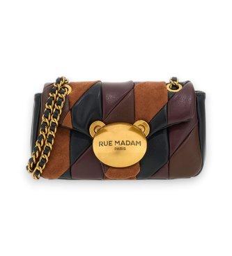 RUE MADAM PARIS Bolso Puffy Xs Patchwork multicolor