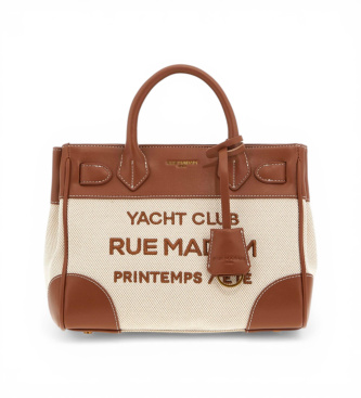 RUE MADAM PARIS Riviera Mini Tote braun