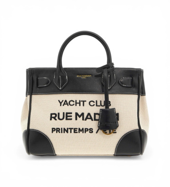 RUE MADAM PARIS Riviera Mini Tote črna 