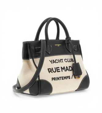 RUE MADAM PARIS Riviera Mini Tote črna 