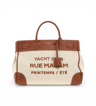 RUE MADAM PARIS Riviera Tote braune Tasche