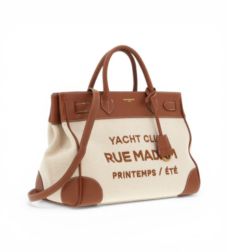 RUE MADAM PARIS Riviera Tote braune Tasche