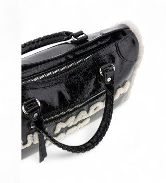 RUE MADAM PARIS Borsa tote Shine nera