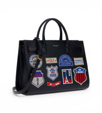 RUE MADAM PARIS St.Germain Tote torba črna