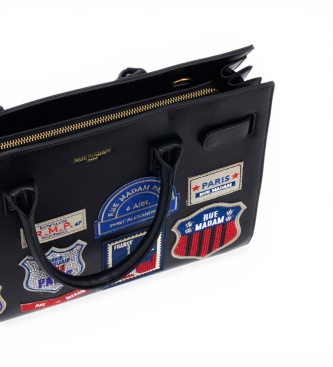 RUE MADAM PARIS St.Germain Tote torba črna