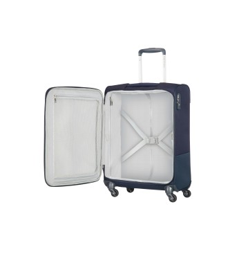 Samsonite Miękka walizka kabinowa Base Boost 55/20 o pojemności 39 litrów w wersji morskiej