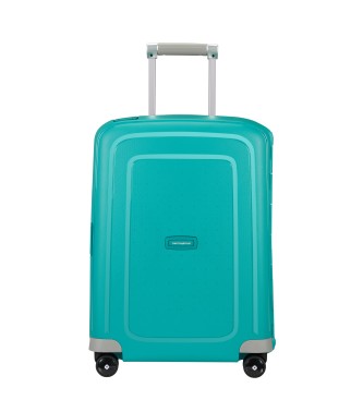 Samsonite S'Cure Spinner 55/20 kabinski kovček tog s prostornino 34 L turkizna