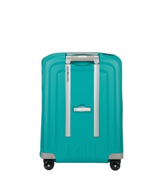 Samsonite S'Cure Spinner 55/20 kabinski kovček tog s prostornino 34 L turkizna