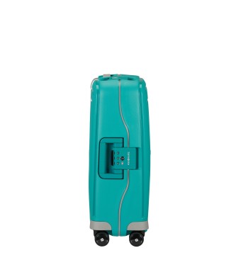 Samsonite S'Cure Spinner 55/20 kabinski kovček tog s prostornino 34 L turkizna