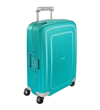 Samsonite S'Cure Spinner 55/20 kabinski kovček tog s prostornino 34 L turkizna