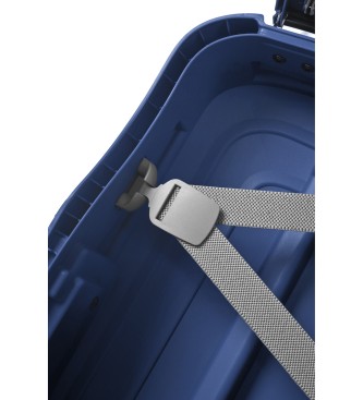 Samsonite Maleta de cabina S'Cure Spinner 55/20 rígida con capacidad de 34 L azul
