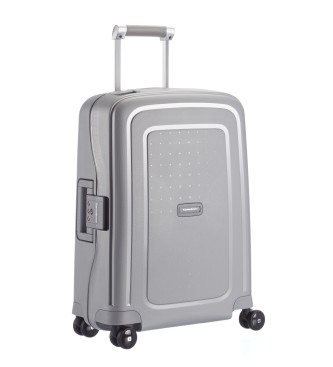 Samsonite Maleta de cabina S'Cure Spinner 55/20 rgida con capacidad de 34 L plata