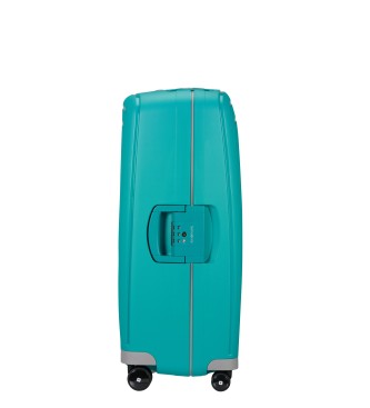 Samsonite S'Cure Spinner 75/28 duża twarda walizka o pojemności 102 l turkusowa