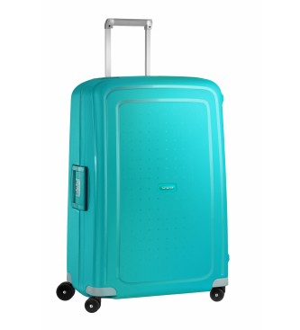 Samsonite S'Cure Spinner 75/28 mala rgida grande com 102 L de capacidade turquesa