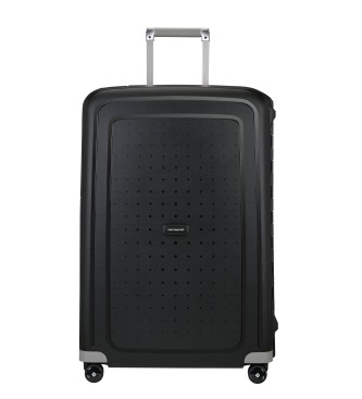 Samsonite Stor kuffert S'Cure Spinner 75/28 rigid med 102 L kapacitet sort