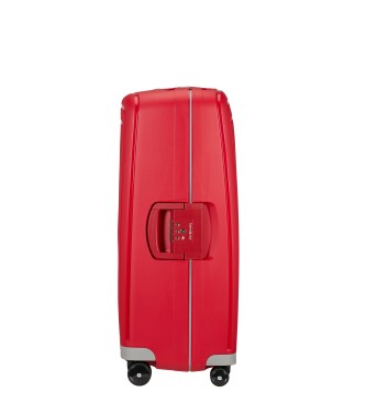 Samsonite Grande valise S'Cure Spinner 75/28 rigide d'une capacit de 102 L rouge