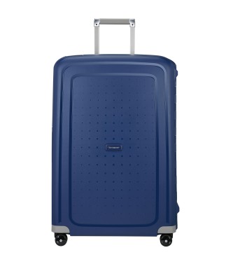 Samsonite Grande valise S'Cure Spinner 75/28 rigide d'une capacit de 102 L bleu