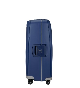 Samsonite Grote koffer S'Cure Spinner 75/28 stijf met 102 L inhoud blauw