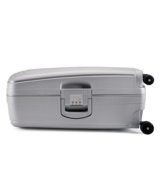 Samsonite S'Cure Spinner 69/25 medium hard suitcase with 79 L capacity silver