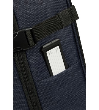 Samsonite Zaino morbido con ruote per laptop Roader da 28 litri, blu scuro