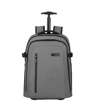 Samsonite Roader Laptop-Rucksack mit weichen Rollen und 28 L grauem Fassungsvermgen