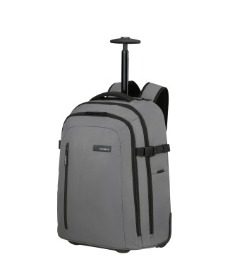 Samsonite Roader Laptop-Rucksack mit weichen Rollen und 28 L grauem Fassungsvermgen