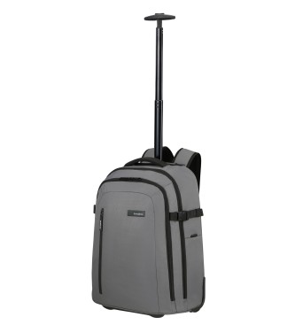 Samsonite Roader Laptop-Rucksack mit weichen Rollen und 28 L grauem Fassungsvermgen