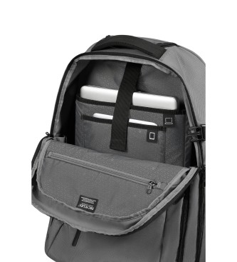 Samsonite Roader Laptop-Rucksack mit weichen Rollen und 28 L grauem Fassungsvermgen