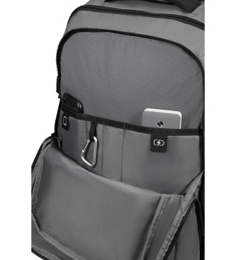 Samsonite Roader Laptop-Rucksack mit weichen Rollen und 28 L grauem Fassungsvermgen