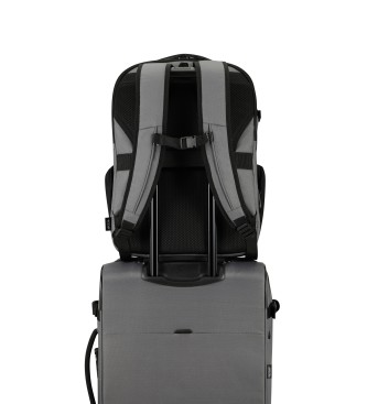 Samsonite Mochila para porttil Roader blanda con capacidad para 39,5 L gris