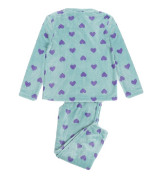 Santoro Pyjama Corel Lange Mouw Just in Case blauw