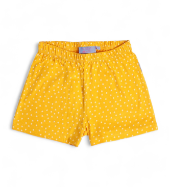 Santoro Wees lief voor jezelf Gele pyjama met korte mouwen