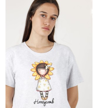 Aznar Innova Women's Honeycomb Short Sleeve Pajamas