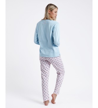 Santoro Nutcracker Long Sleeve Pyjama blue