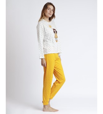Santoro Pyjama  manches longues Sunbeam yellow