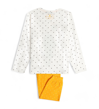 Santoro Pijama de manga comprida Sunbeam amarelo