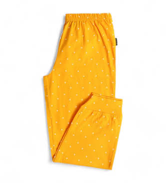 Santoro Pyjama mit langen rmeln Sonnenstrahl gelb