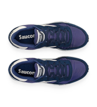 Saucony Scarpe da ginnastica in pelle blu scuro Dxn Trainer