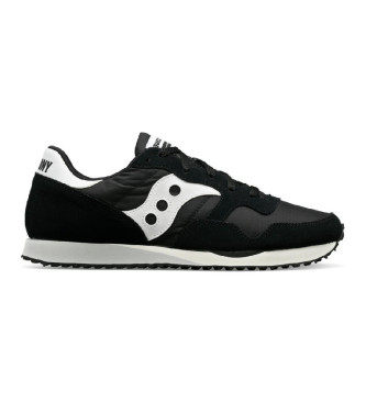 Saucony Dxn Trainer leather shoes black