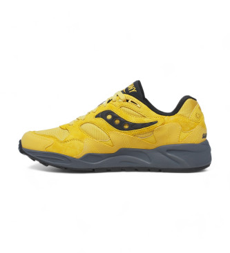 Saucony Zapatillas de Piel Grid Shadow 2 amarillo