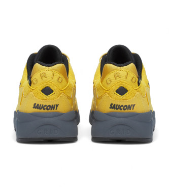 Saucony Grid Shadow 2 Leather Shoes yellow