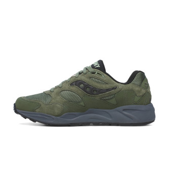 Saucony Sapatos de couro Grid Shadow 2 verde