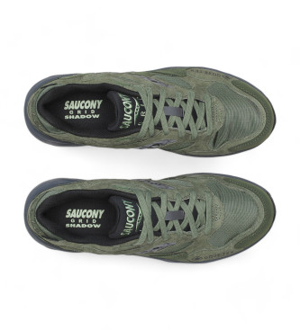 Saucony Grid Shadow 2 Leather Shoes zielony