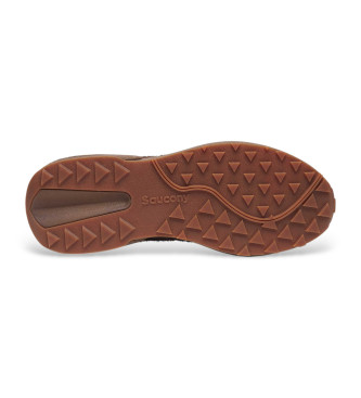 Saucony Jazz NXT brune trningssko i lder